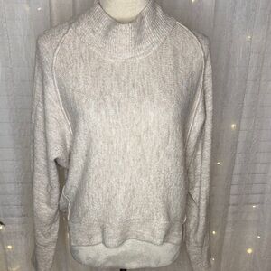 Melrose and Market Light Cream Turtleneck Sweater